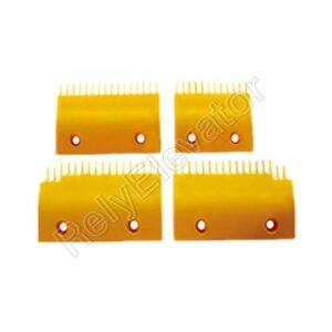 ASA00B654-R，Sigma Comb Plate,158 X 94.4 X 90mm,17T,ABS,Yellow,Right
