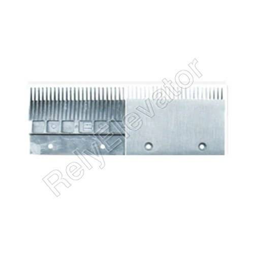 DSA2000903A B，Sigma Comb Plate,203.18 X 139.4 X 6mm,Tooth Pitch 8.466,Hole Spacing 110,24T,Aluminum,Center