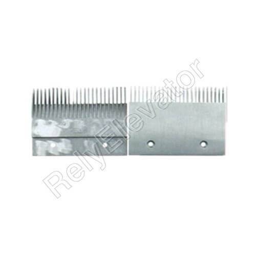 DSAT00C112，Sigma Comb Plate,203.18 X 152.6 X 6mm,Tooth Pitch 8.466,Hole Spacing 110,24T,Aluminum,Center